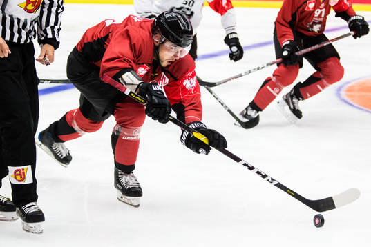 Konstantin Komarek of Malmö Redhawks
