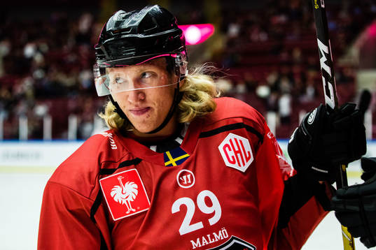 Marcus Sylvegård of Malmö Redhawks
