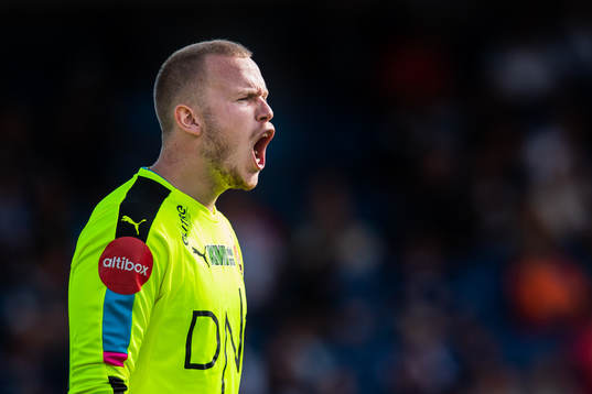 Goalkeeper Pål Heigre of Strømsgodset