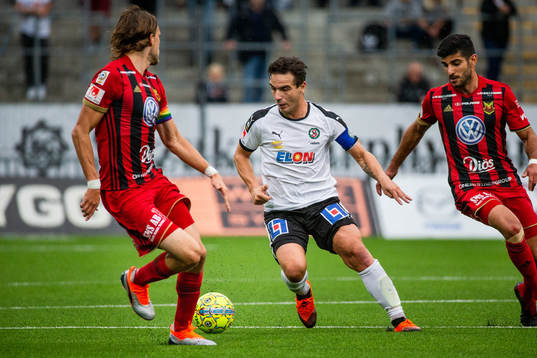 Örebros Nordin Gerzic och Östersunds Rewan Amin