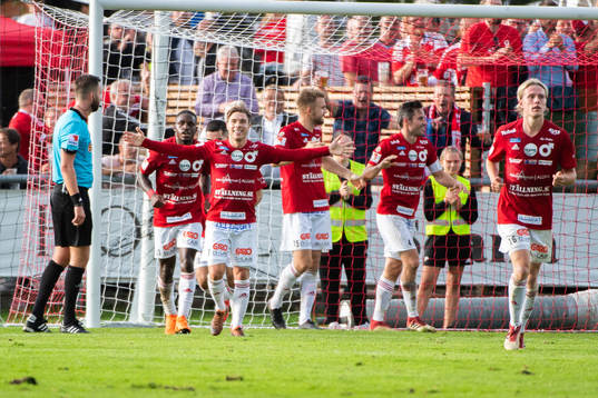 Degerfors Kevin Wright, Nikola Ladan, Erik Björndahl,