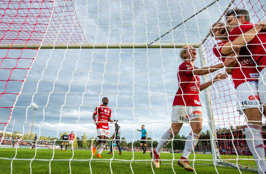 Degerfors Kevin Wright, Viktor Götesson, Erik Björndahl
