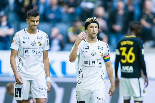 Häckens Rasmus Lindgren och Alexander Jeremejeff deppar