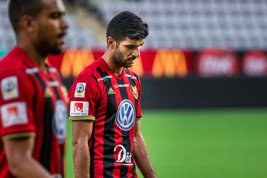 Östersunds Rewan Amin  deppar