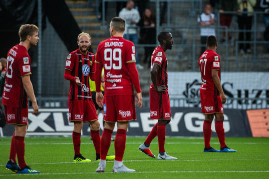 Östersunds spelare deppar