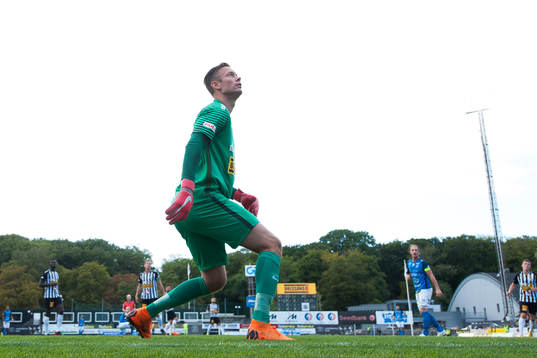 Landskronas målvakt Viktor Noring