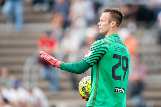 Landskronas målvakt Viktor Noring