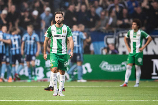 Hammarbys Muamer Tankovic deppar