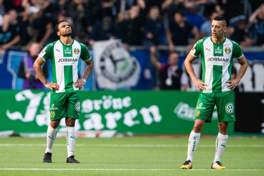 Hammarbys Serge-Junior Martinsson Ngouali och Nikola