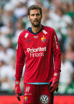 Djurgårdens målvakt Andreas Isaksson