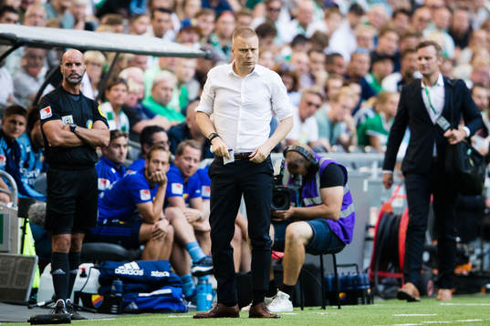 Hammarbys tränare Stefan Billborn