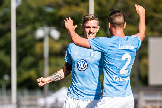 Malmö FFs Sören Rieks jublar