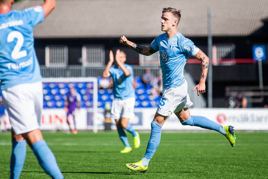 Malmö FFs Sören Rieks jublar