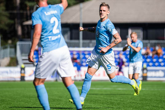 Malmö FFs Sören Rieks jublar