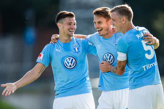 Malmö FFs Marcus Antonsson jublar