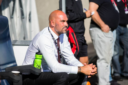 Brommapojkarnas sportchef Daniel Majstorovic sitter på