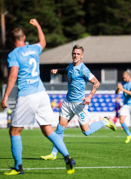 Malmö FFs Sören Rieks jublar