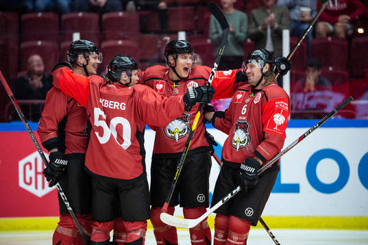 Lars Bryggman, Tobias Ekberg, Fredrik Händemark and Stefan