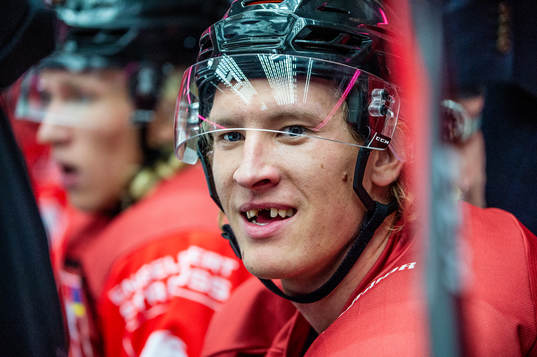 Emil Sylvegård of Malmö Redhawks