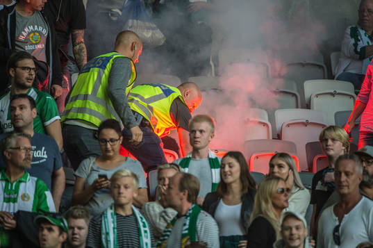 Bläddra bland fler bilder av Fotboll, Allsvenskan, Hammarby - Djurgården