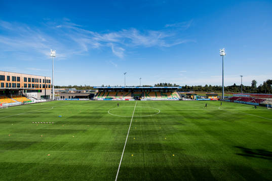 General view of Jessheim stadion