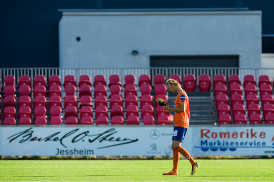 Jørgen Hatlehol of Aalesund looks dejected