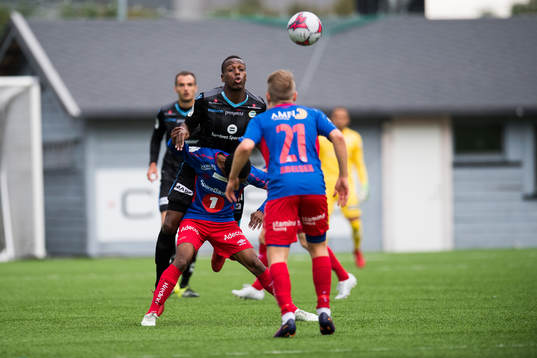 Akinsola Akinyemi of Sandnes Ulf