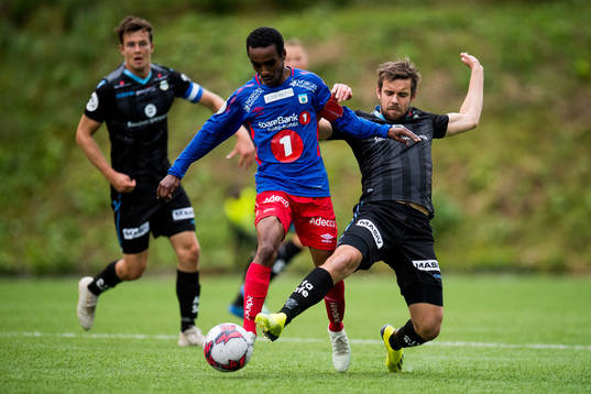 Mohammed Ahamed of Tromsdalen and Remi Johansen of Sandnes