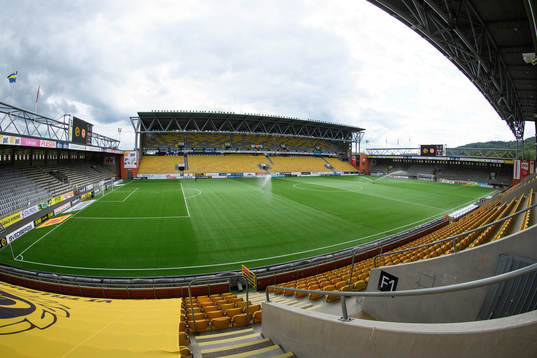 Planen på Borås arena