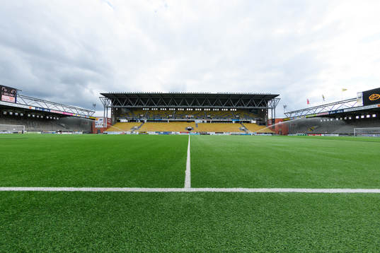 Planen på Borås arena