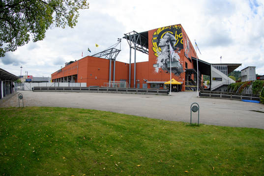 Exteriör på Borås arena