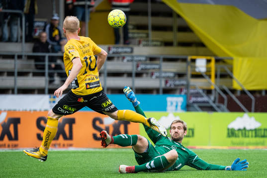 Simon Lundevall gör 1-1