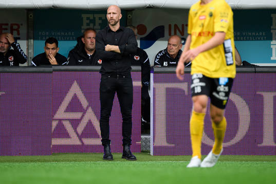 Kalmars assisterende tränare Henrik Rydström