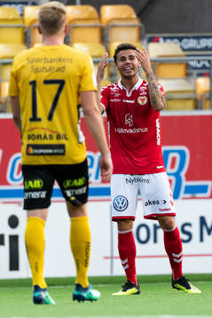 Kalmars Herman Hallberg reagerar