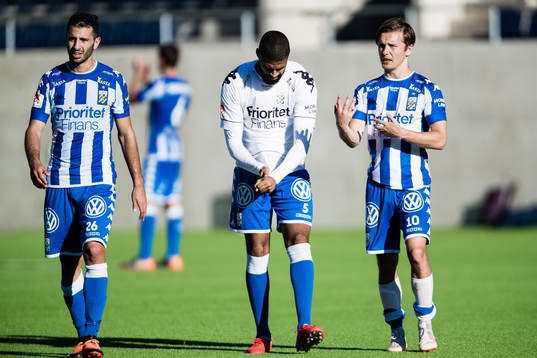 IFK Göteborgs André Calisir , Kristopher Da Graca och
