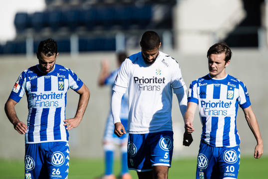 IFK Göteborgs André Calisir , Kristopher Da Graca och