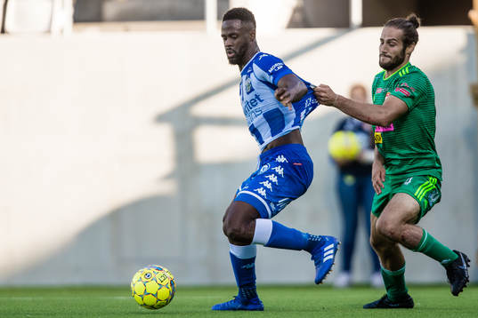 IFK Göteborgs Vajebah Kaliefah Sakor och Dalkurds Alex De