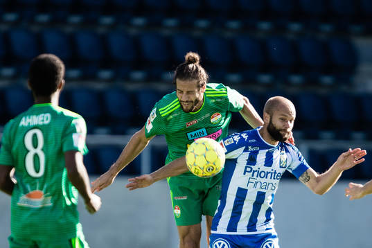 Dalkurds Alex De John och IFK Göteborgs Robin Söder