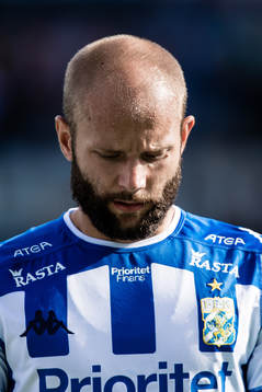 IFK Göteborgs Robin Söder innan fotbollsmatchen i