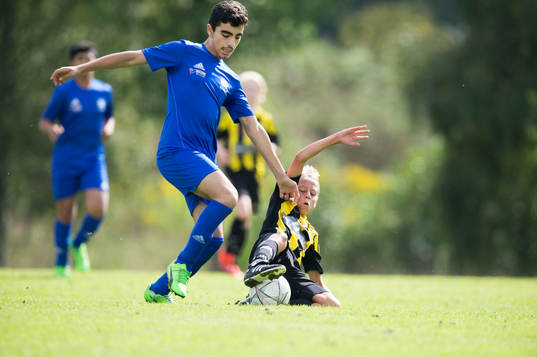 i matchen för pojkar födda 2006 (P12) mellan IFK