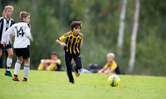 i matchen för pojkar födda 2007 (P11) mellan IFK