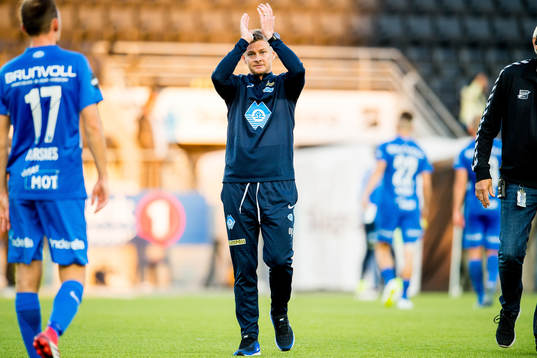 Ole Gunnar Solskjær, manager of Molde