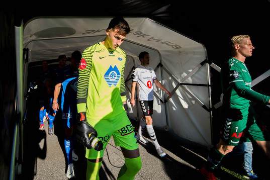 Goalkeeper Andreas Linde of Molde