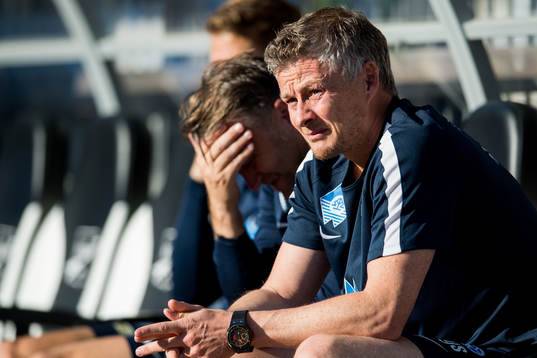 Ole Gunnar Solskjær, manager of Molde