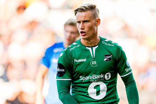 Goalkeeper Sondre Rossbach of Odd