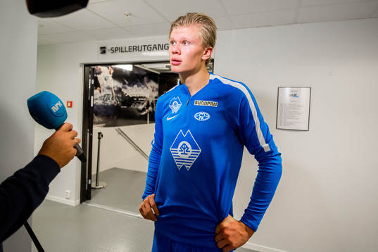 Erling Braut Håland of Molde