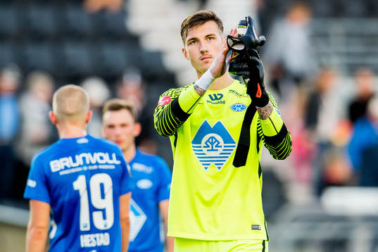 Goalkeeper Andreas Linde of Molde