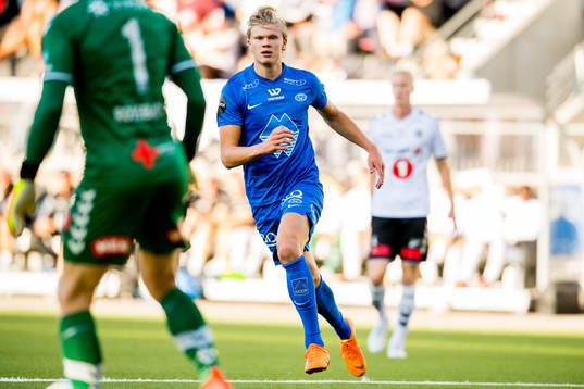 Erling Braut Håland of Molde