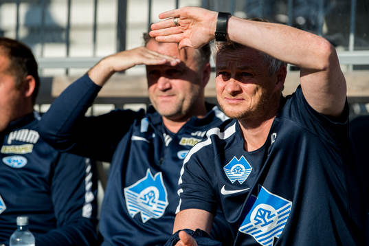 Ole Gunnar Solskjær, manager of Molde