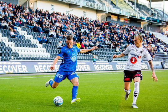 Christoffer Remmer of Molde and Birk Risa of Odd
